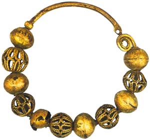 Височное кольцо из коллекции МИДУ