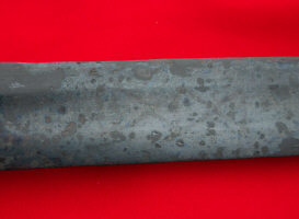 Проступающая надпись на клинке 10-го века