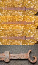 Скифский кинжал с изогнутым клинком и рукоятью в зверином стиле