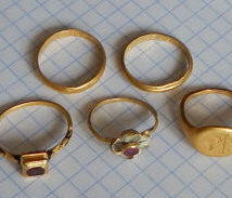 Клад шляхетский перстней