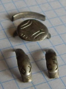 Серебряный перстень, нуждается в реставрации