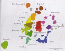 Sorte Muld - реконструирымый план городища