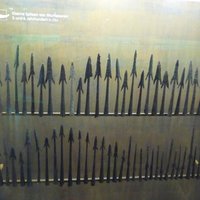 Наконечники дротиков III-IV век, находки на Нидаме