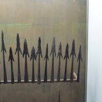 Наконечники дротиков III-IV век, находки на Нидаме