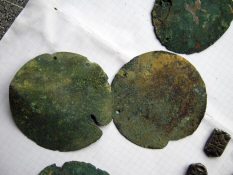 Дискообразные украшения коня «фаллары», 8-9 в. н. э. Хазарский каганат.