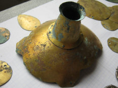 Втульчатое оголовье коня - «конский начельник», 8-9 в. н. э. Хазарский каганат.