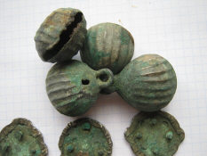 Бубенцы, 8-9 в. н. э. Салтово-Маяцкая культура. Хазарский каганат.