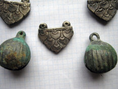 Пооясной набор воина 8-9 в. н. э. Салтово-Маяцкая культура. Хазарский каганат.