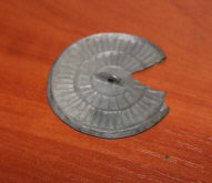 Зеркальце кочевников из оловянистой бронзы