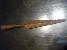 Наконечник копья тип III по А. Кирпичникову