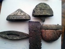 Остаки мечей X века