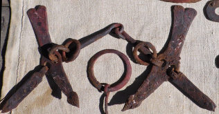 Древнерусские удила с псалиями