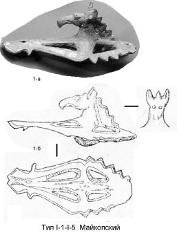 Образ грифона. Полнофигурные изображения. Тип I-1-I-5 Майкопский