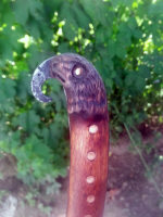 Навершие рукояти в форме головы хищной птицы