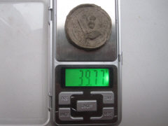 Вес древнерусской свинцовой печати