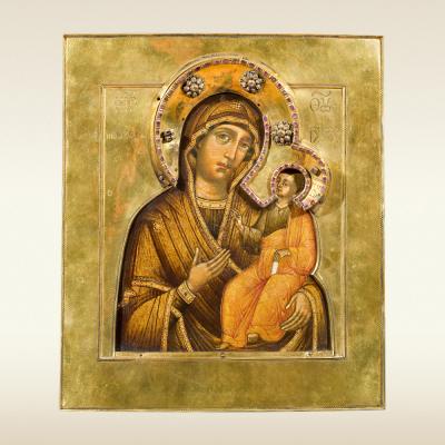 Икона. Богоматерь Феодотьевская. 17 век