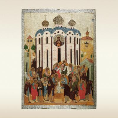 Видение преподобного Евлогия. 1565–1596 гг.