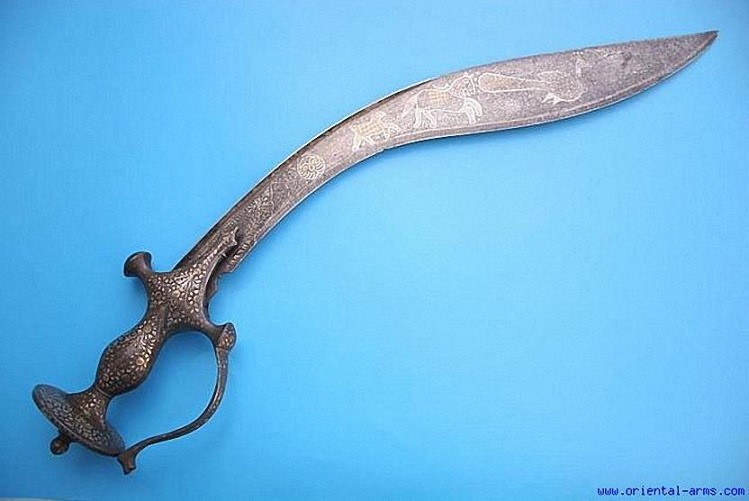 Кукри с тальварной рукоятью