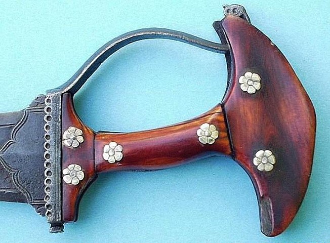 рукоять кинжала ханджарли