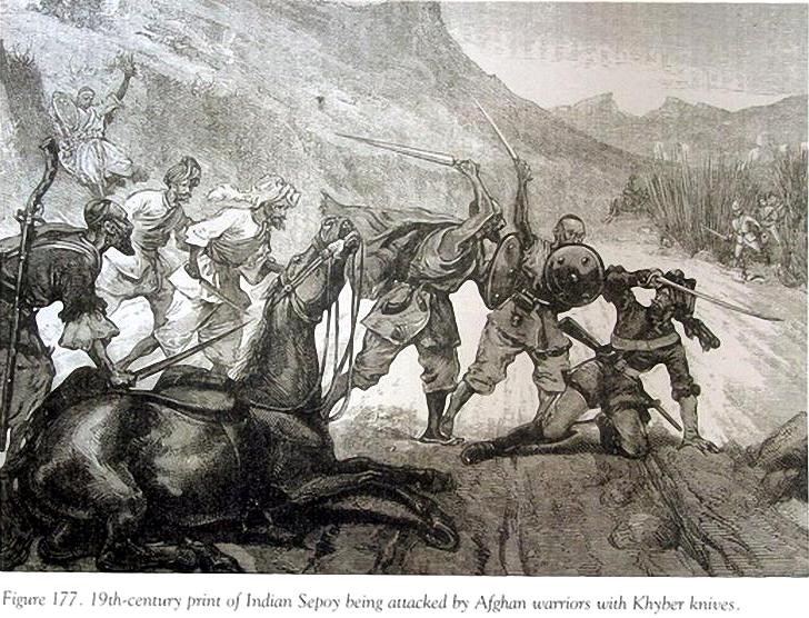 Хайберский нож в бою