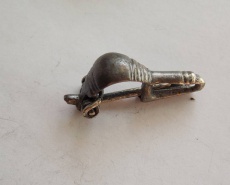 Фибула пружинная, позднелатенской формы II-III век. н. э.