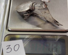 Зоомофная фибула, поздняя Римская империя