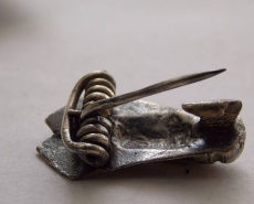 Фибула зооморфная «Цикада», поздняя Римская империя