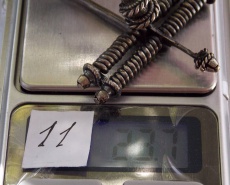 Фибула, аналогичная найденным в моглиле принцессы в Хаслебен (Германия) IV век н.э.