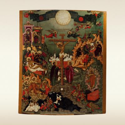 Икона: «Единородный Сыне», 17 век