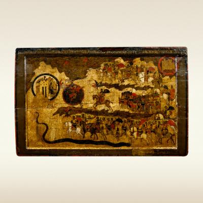 Икона. &laquo;Благословенно воинство Небесного Царя&raquo;, 16 век