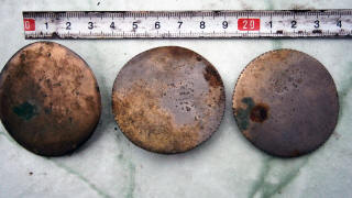 Бронзовые зеркальца