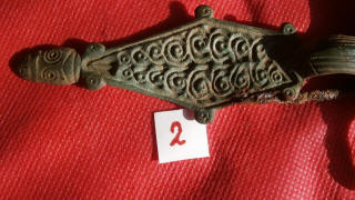 Ножка фибулы с  голоовой на конце