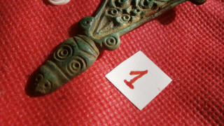 Ножка фибулы с  голоовой на конце