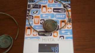 Славянское С-образное височное подвесное кольцо со спиральным окончанием