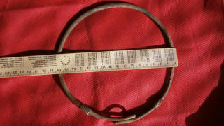 Славянская бронзовая шейная гривна