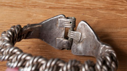 Серебряный древнерусско-литовский браслет