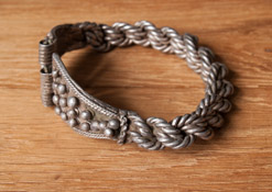 Серебряный древнерусско-литовский браслет