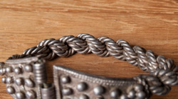 Серебряный древнерусско-литовский браслет