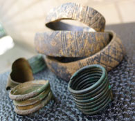 Клад скандинавских бронзовых браслетов и перстней