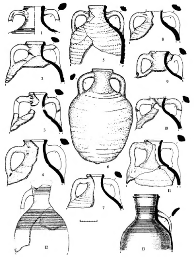 Археологический комплекс у с.Сидорово. Амфорная тара.