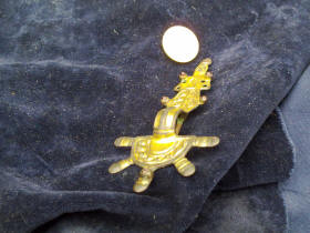 Серебряная фибула - готы