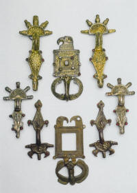 Ostrogothic fibulae and bucles, end of V - VI cc AD. Crimea, Ukraine