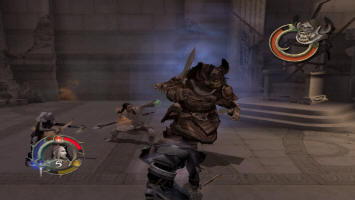 Орк-самурай, вооруженный кукри | Forgotten Realms: Demon Stone