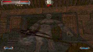 Алебарда крупным планом Severance: Blade of Darkness