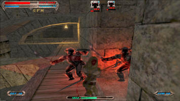 Суперудар алебардой амазонки Severance: Blade of Darkness