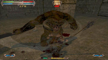 Удар минотавра не заставит себя ждать Severance: Blade of Darkness