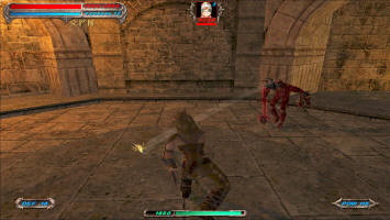 При встрече с вампиром не нужно размахивать зря Алебардой Severance: Blade of Darkness