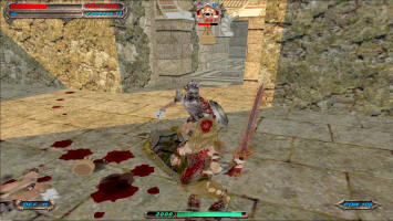 Амазонка против гоблина Severance: Blade of Darkness