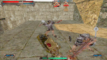 Вот так бывает когда открываешся для удара, но щит у гоблина сломан