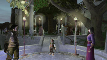 Фродо вторгается в беседу Арагорна и Арвен